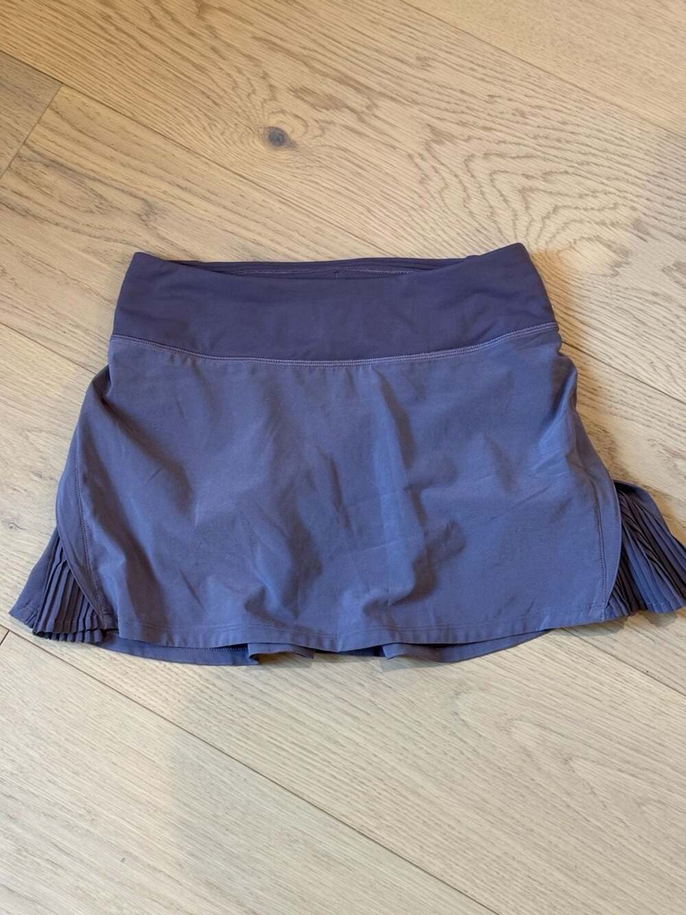 Lululemon Play Off The Pleats Mid-Rise Athletic Tennis Skort